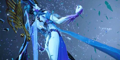 Dissidia Final Fantasy: Opera Omnia, Square Enix conferma l'uscita in Occidente Una GIF di Shiva da Dissidia Final Fantasy