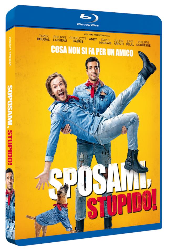Sposami, Stupido! - Il blu-ray La copertina del blu-ray di Sposami, Stupido!