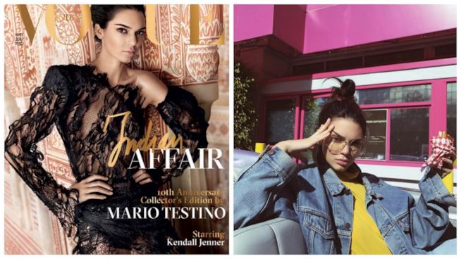 Kendall Jenner non piace ai lettori di Vogue India Kendall Jenner sulla copertina di Vogue India