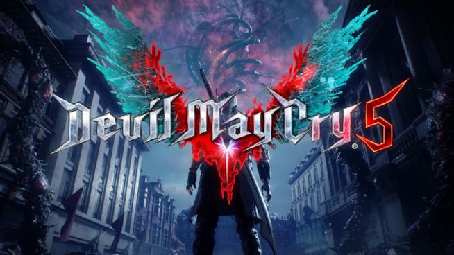 Secondo Capcom lo sviluppo di Devil May Cry 5 procede bene Il logo del nuovo Devil May Cry 5