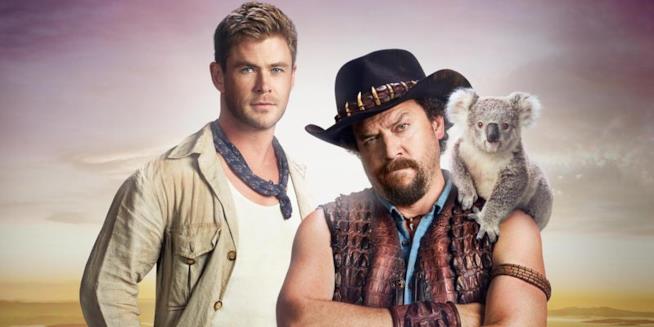 Crocodile Dundee: il sequel è uno spot Una scena di Crocodile Dundee
