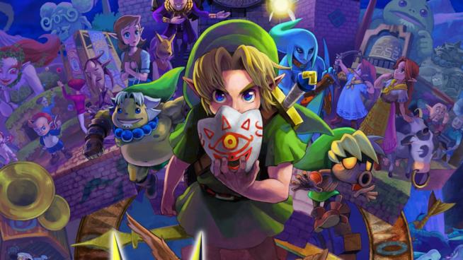 The Legend of Zelda, ecco i maglioni natalizi ufficiali Link nella cover art ufficiale di The Legend of Zelda: Majora's Mask