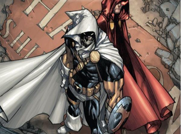 Taskmaster negli anni recenti, al soldo di Norman Osborn nel Regno Oscuro Dettaglio della cover di Avengers: The Initiative #25