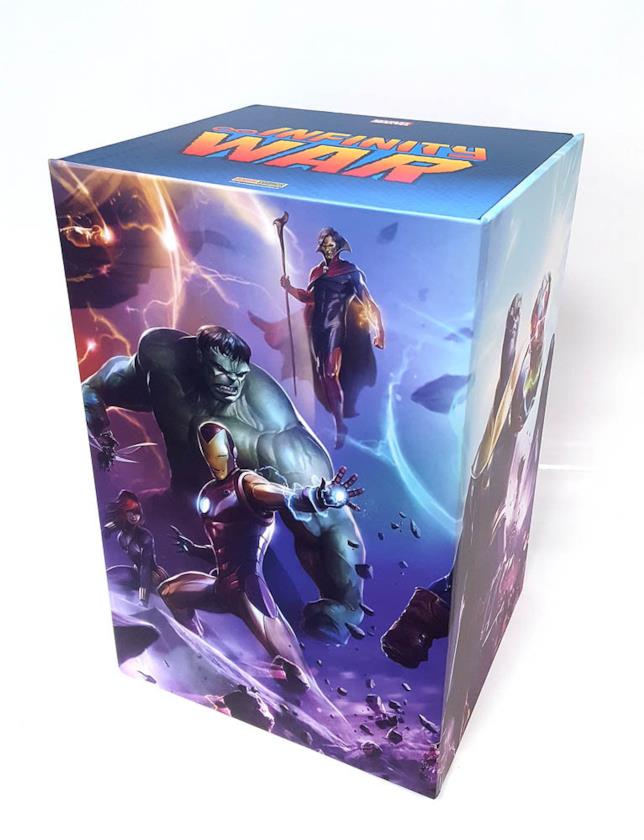 Infinity War cofanetto Immagine del cofanetto di Infinity War