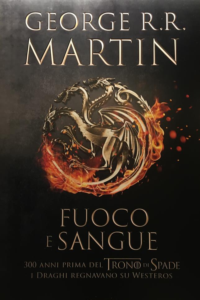 Fuoco e sangue La copertina di Fuoco e sangue
