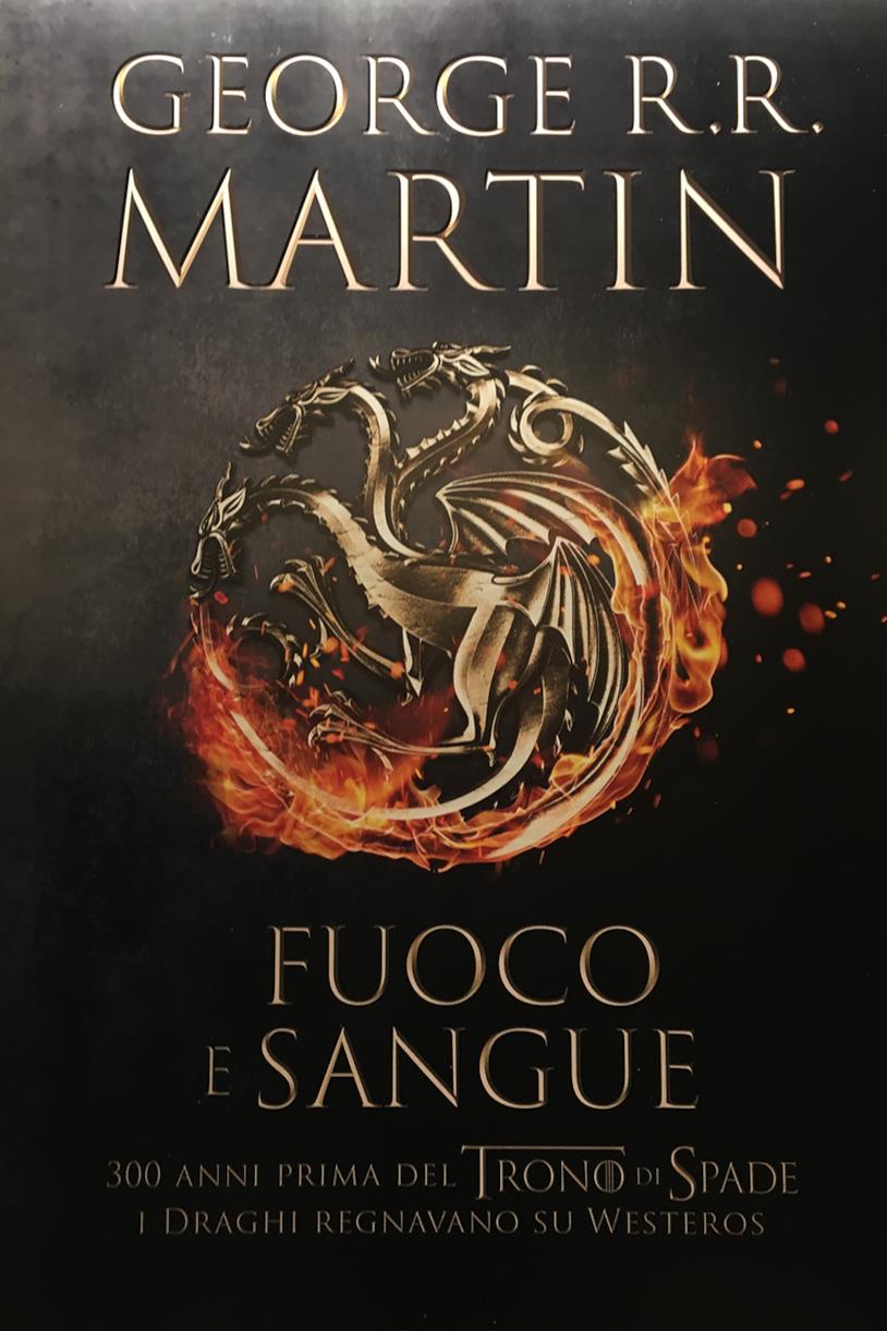 Fuoco e sangue La copertina di Fuoco e sangue