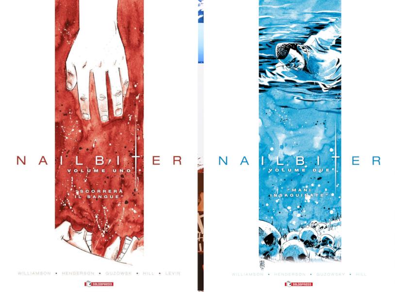 Nailbiter: i primi due volumi Le copertine dei primi due volumi di Nailbiter nell'edizione di saldaPress