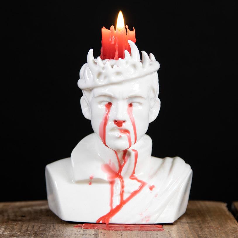 Rivivi la morte di Re Joffrey con la candela che piange... Sangue! La morte di Re Joffrey come non l'avevate mai vista