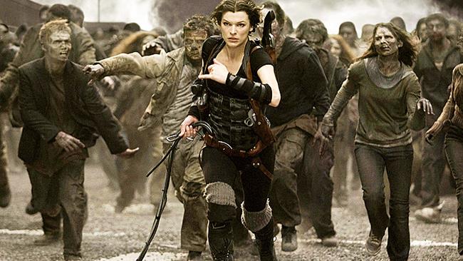 Milla Jovovich in Resident Evil Milla Jovovich in Resident Evil 4