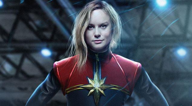 Captain Marvel Una fanart di Captain Marvel interpretata da Brie Larson