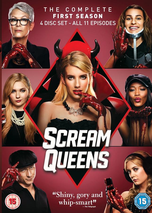Scream Queens Prima Stagione Il cofanetto della prima stagione di Scream Queens