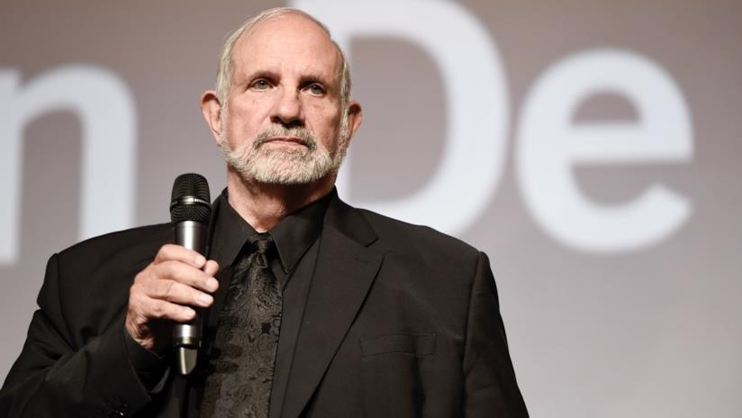 Brian De Palma parla del suo film su Harvey Weinstein a Venezia 76 Brian De Palma a un evento pubblico