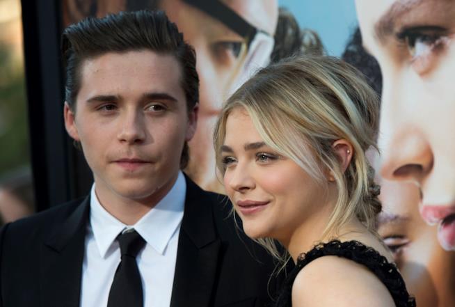 Chloë Moretz e Brookyln Beckham si sono lasciati Primo piano di Chloë Moretz e Brooklyn Beckham