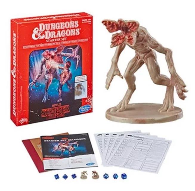 Lo Starter Set di D&D a tema Stranger Things è ufficiale Contenuto dello Starter Set di D&D a tema Stranger Things