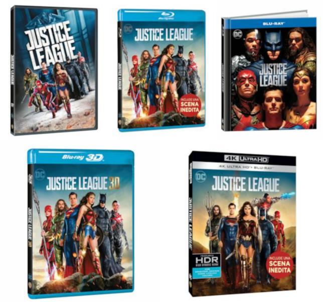 Le Home Video italiane di Justice League Le edizioni Home Video italiane di Justice League