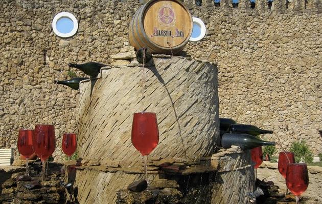fontana di vino gratis in abruzzo