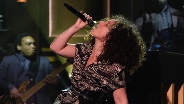 Alicia Keys al The Tonight Show Alicia Keys al The Tonight Show con Jimmy Fallon