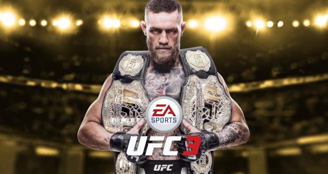 EA Sports UFC 3, annuncio e primo trailer per il nuovo sportivo di Electronic Arts Conor McGregor sulla copertina di EA Sports UFC 3