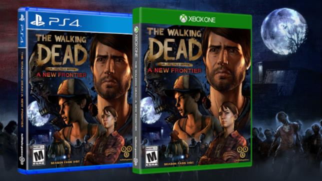 The Walking Dead A New Frontier box art