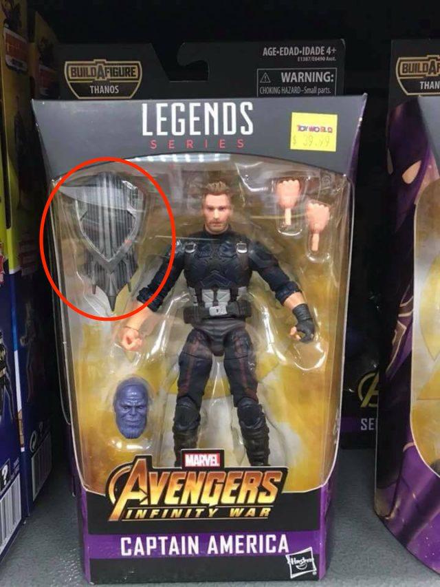 L'action figure dedicato a Captain America L'action figure Hasbro dedicato a Captain America