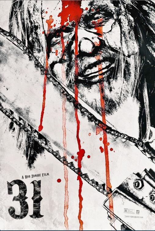 locandina di 31 horror di Rob Zombie Locandina del film 31