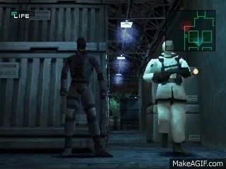 Metal Gear Solid: un viaggio tra le migliori frasi del videogame Un soldato riconosce Solid Snake e chiama i rinforzi