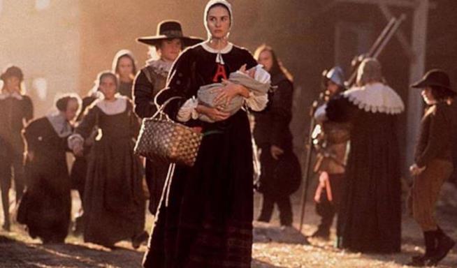 La lettera scarlatta - Le citazioni Demi Moore in una scena de La lettera scarlatta