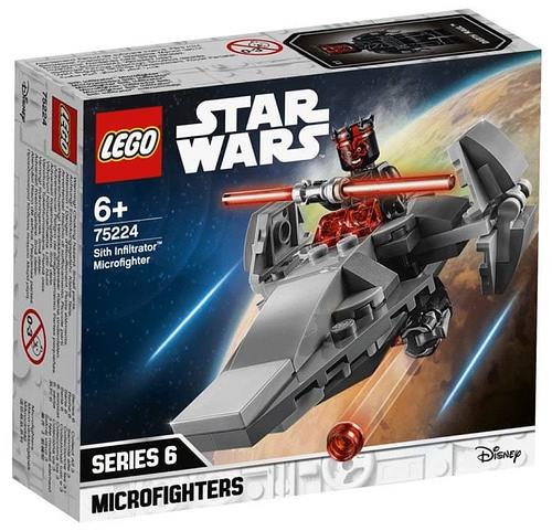 Sith Infiltrator Microfighter (75224) Nuove uscite set LEGO Star Wars 2019