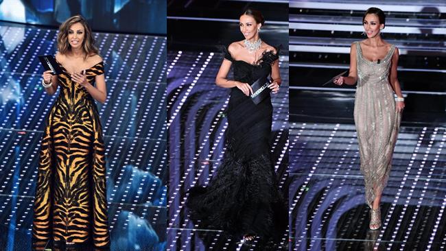Madalina Ghenea a Sanremo 2016 Madalina Ghenea, prima serata di Sanremo 2016