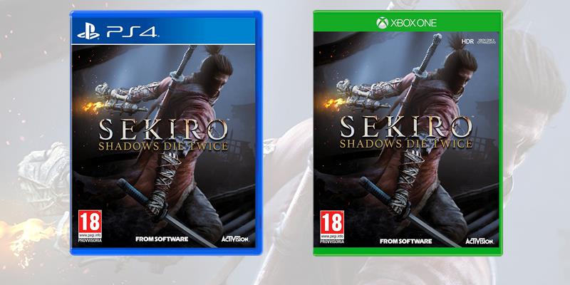 Dopo Sekiro, From Software si dà ai battle royale? La boxart di Sekiro: Shadows Die Twice su PS4 e Xbox One