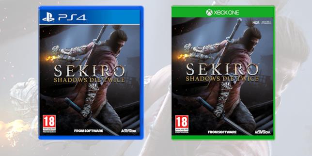 Sekiro: Shadows Die Twice, scopriamo lo story trailer La boxart di Sekiro su PS4 e Xbox One