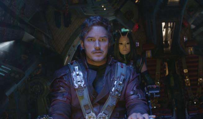 Infinity War: Star-Lord avrebbe salvato tutti secondo una teoria Star-Lord a bordo della Milano in Avengers: Infinity War