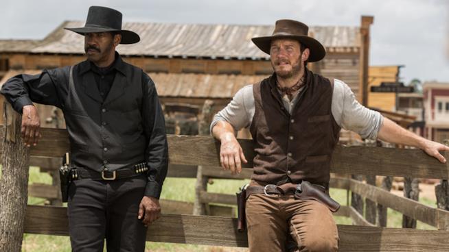 Arriva il primo trailer del remake di I Magnifici 7 Denzel Washington e Chris Pratt ne I Magnifici 7