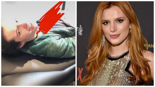 Bella Thorne condivide su Snapchat le foto della sua ceretta Alcuni scatti di Bella Thorne su Snapchat