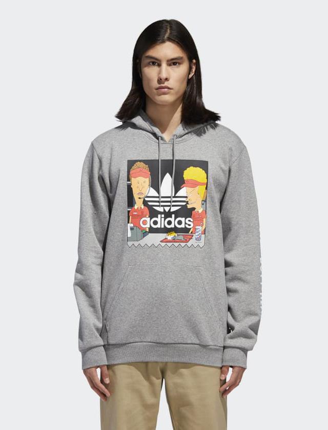La felpa Adidas dedicata a Beavis & Butt-Head La felpa ideale per i fan di Beavis & Butt-Head