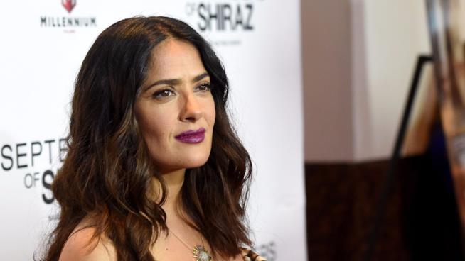 Salma Hayek è insicura delle sue curve Primo piano di Salma Hayek
