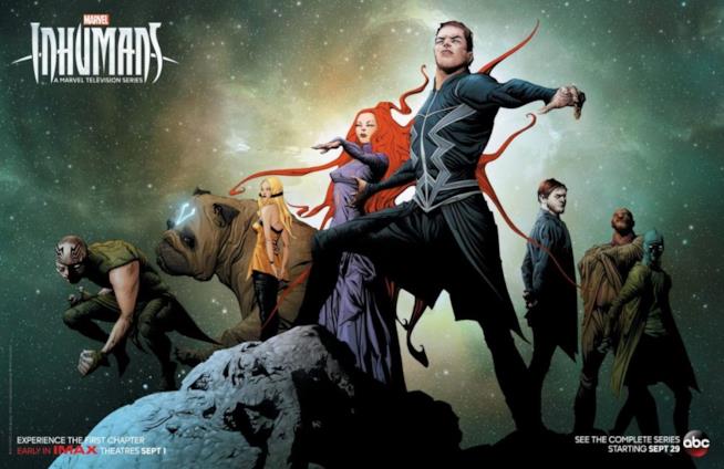 Poster di Inhumans per San Diego Inhumans il poster della serie Marvel