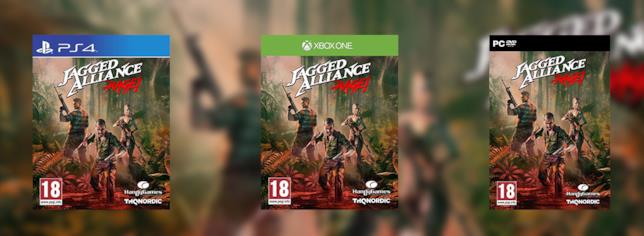 Jagged Alliance: Rage!, disponibile per PC e console Le copertine di Jagged Alliance: Rage! per PS4, Xbox One e PC