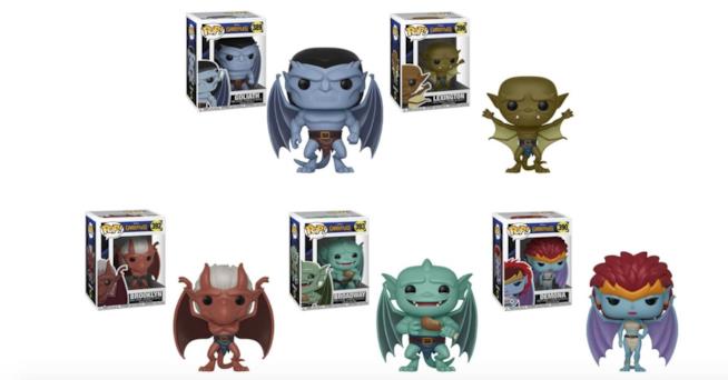 I Gargoyles, protagonisti della serie animata, tornano sotto forma di Funko Pop! I Funko Pop! Della serie dedicata ai personaggi di Gargoyles