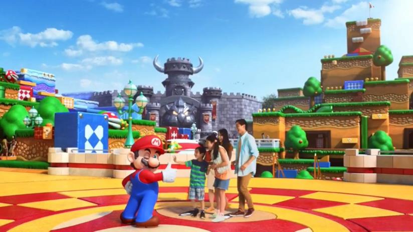 Il primo parco Super Nintendo World aprirà in Giappone ad aprile Super Nintendo World è il primo parco a tema di Super Mario