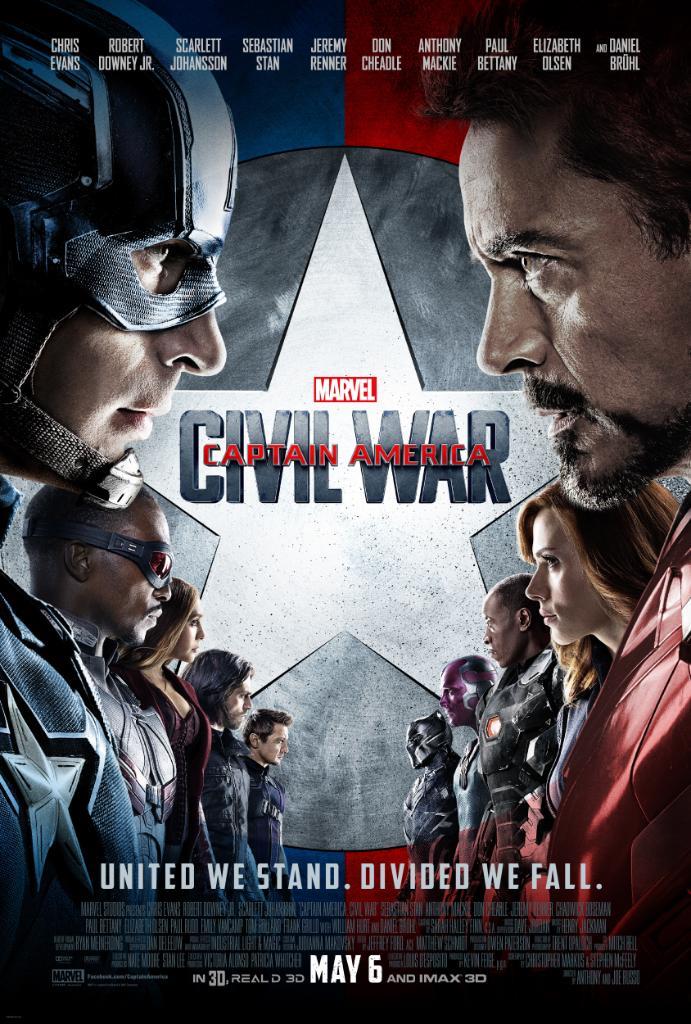Gli eroi di Captain America: Civil War Il poster finale con tutti gli eroi di Captain America: Civil War