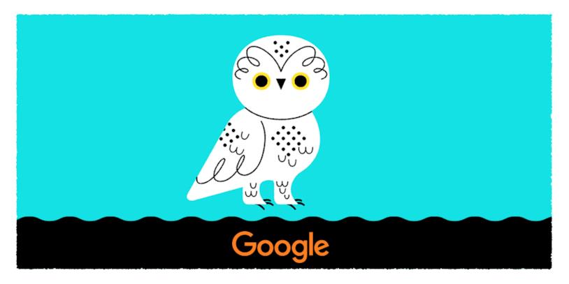 Google Doodle di Halloween 2019 Google Doodle di Halloween 2019 - il gufo