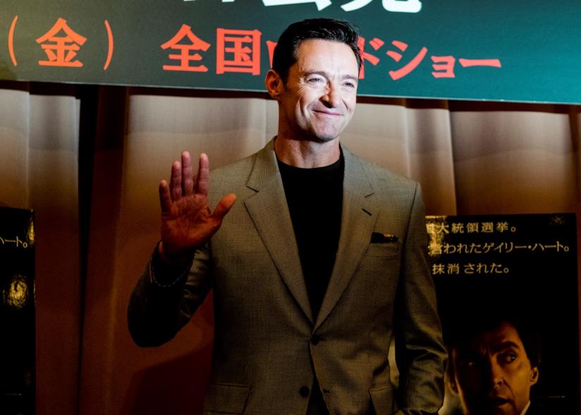 Hugh Jackman ha vinto un Grammy Award Jackman durante la premiere giapponese di The Front Runner