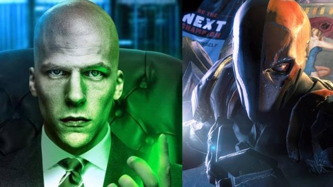 La Legion of Doom esordirà molto presto in diversi film del mondo Warner Bros./DC Comics In foto Lex Luthor e Deathstroke da Legion of Doom