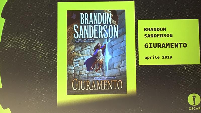 Giuramento Brandon Sanderson torna con Giuramento