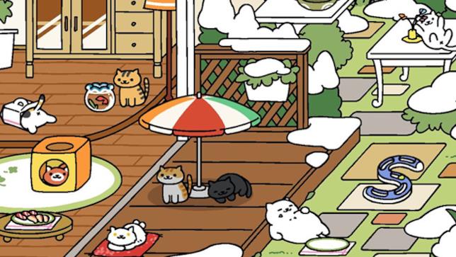 Neko Atsume, applicazione Neko Atsume, applicazione giapponese