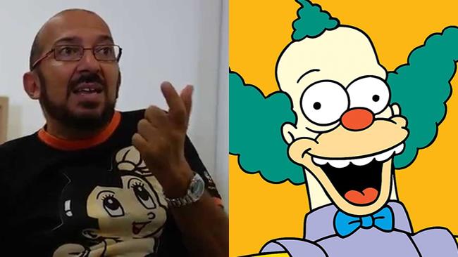 Fabrizio Mazzotta, doppiatore di Krusty, intervistato a Etna Comics 2016 Fabrizio Mazzotta, doppiatore di Krusty