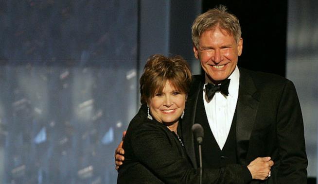 Carrie Fisher e Harrison Ford sono stati insieme Primo piano di Carrie Fisher e Harrison Ford