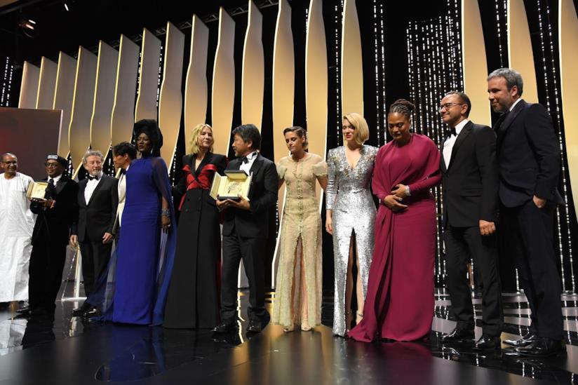 Cannes 2018: vincitori Un momento della cerimonia finale di Cannes 2018