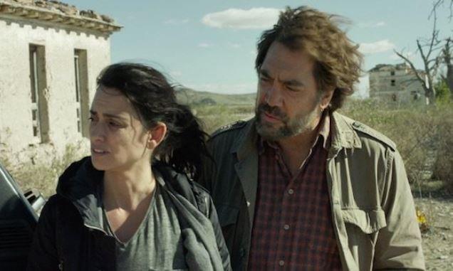 Penélope Cruz al centro di un thriller familiare Penélope Cruz e JavierBardem in una scena di Everybody Knowos